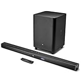 JBL Bar 3.1 – Kabellose 4K Ultra HD-Soundbar mit Subwoofer in Schwarz – Mit Dolby Surround S