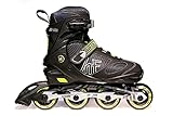 KRF The New Urban Concept KRF Patin AJUST XR-280 Schwarz/Limette, Erwachsene Unisex, L (38-41)