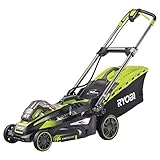 Ryobi Akku Rasenmäher RLM36X41H40 (Schnittbreite 40 cm, mit Akku 4,0 Ah, mulchtauglich, Spannung 36 V, klappbar, Schnitthöhenverstellung) 5133002806