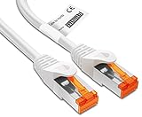 mumbi LAN Kabel 5m CAT 6 Netzwerkkabel geschirmtes F/UTP CAT6 Ethernet Kabel Patchkabel RJ45 5Meter, w