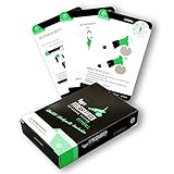figgrs Gymball - 57 Trainingskarten mit 50 Fitness Übungen für vielseitiges Ganzkörper Training mit Gymnastikball I Workout Sport Karten zuhause & überall I von Anfänger b