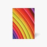 Paperchase A5 Rainbow Magazin-Notizb