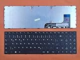 kompatibel für Lenovo Ideapad 100-15IBY DEUTSCHE - Schwarz Tastatur Keyb