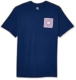 Element Herren Space Typhoon Short Sleeve Tee T-Shirt, Blau-Blue Depths,