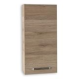 Pelipal Quickset 313 Hängeschrank, Holz, San Remo Eiche Terra quer Nachbildung, 30x70x20