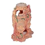 Lazmin112 Mehrzweck Aquarium Ornament, Reptil Unterstand Harz Dekoratives Zimmer Haustier Zimmer für Aquarium B