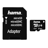 Hama microSDXC 64GB Class 10 UHS-I 80MB/s Karte inkl. SD Adap