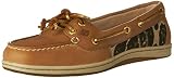 Sperry Top-Sider Firefish Animal Leather Fabric, Damen Firefish Kern , Grau - grau - Größe: 37 EU