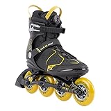 K2 Skate F.I.T. 90 BOA Herren Inline Skates — Grey - Mustard — 30G0815