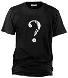 Wolkenbruch® T-Shirt Totenkopf Fragezeichen, schwarz, Gr.XL