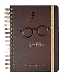Erik Bullet Journal Harry Potter Notebook - Notizbuch Hardcover - Notizblock A5 mit Spiralbindung