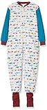 Calida Baby-Jungen Toddlers Cars Einteiliger Schlafanzug, Mehrfarbig (Faience Blue 507), 80