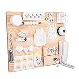 Montessori Beschäftigt Bord Für Kleinkinder Beschäftigt Bord Spielzeug Lernen Zu Kleid Spielzeug Für 1 2 3 4 Jahre Alten Kinder Lernen Grundlegende, 48x40x3