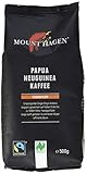 Mount Hagen Röstkaffee gemahlen 100 % Papua Neuguinea, FairTrade (1 x 500 g) - B