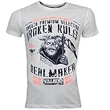 Yakuza Premium Herren T-Shirt 3117 Natur weiß L
