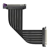 Cooler Master MasterAccessory Riser-Kabel PCIe 3.0 x16 Ver. 2 - EMI-geschirmtes, ultra-flexibles TPE-Kabel, verstärkte PCI-Steckplätze, Gold-Pin-Anschlüsse, ABS-Schutzgehäuse - 300