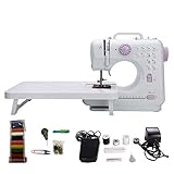 Nähmaschine,Sewing Machine,12 Integrierten Stichmustern,Haushaltstyp 505A,Für Profi Anfänger DIY Begeister,EU Plug