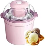 Gefrorene Mini-Eiscreme-Maschinenhersteller für Zuhause, DIY 12W. Köstliche gesunde Sorbets Dessert Ein Push-Betrieb Flüstern Sie ruhig, ist leicht zu reinigen, um zusammenzubauen für Kinder Party-Geb