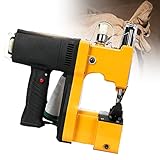 Niligan Tragbare Nähmaschine, 220 V Tragbare Tasche Stitcher Elektrische Packtasche Versiegelung, für Gewebte Schlangenhaut Sack Reispapier Plastiktü
