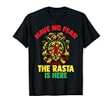 Rastafari Shirt Geschenk für Raggea Reggaeton Flagge Lion T-S
