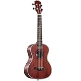 Ukulele LINGZHIGAN Handgemachte Vollkernholz 30 Zoll 34 Zoll Jugend Retro Kleine Gitarre Anfänger Eintrag (Size : 30 Inch)