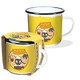 Trötsch Unser Sandmännchen Emaille-Becher Platschquatsch: Emaille-B