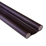 TUANZI Türsiegel Flexible Türbodendichtungsband Schutz Sealer Stopper Keder-Wind-Staub-Schutz-Blocker Wird verwendet, um Lücken zu blockieren (Color : Brown)