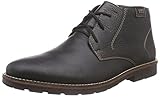 Rieker 35310 Herren Kurzschaft Schnürstiefel, schwarz (schwarz/schwarz/00), 42 EU (8 Herren UK)