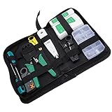 Netzwerkkabelreparatur-Wartungswerkzeug-Kit RJ45 RJ11 LAN-Kabel-Tester-Crimper-Stripp