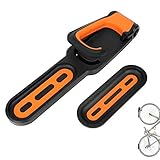 JOJYO Wandhalterung Fahrradhalter, Bike Rack-Wand Befestigter Vertikal Fahrradträger der Wand befestigter Platzsparende (Orange)