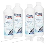 Schillings gastro Backofenreiniger Spray Schaum, Backofen- und Grillreiniger, ohne Geruchsentwicklung - sehr ergibig (4 x 500ml)