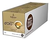 NESCAFÉ Dolce Gusto Dallmayr Crema d'Oro | 48 Kaffeekapseln | 100% Arabica-Bohnen | Feine Crema und vollmundiges Aroma | Schnelle Zubereitung | Aromaversiegelte Kapseln | 3er Pack (3 x 16 Kapseln)