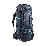 Tatonka 1341 Yukon 50+10 Women - Trekkingrucksack mit Frontzugriff für Damen - 60 Liter - navy