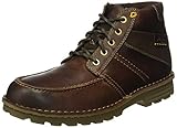 Clarks Herren Sawtel Summit Kurzschaft Stiefel, Braun (Brown Leather), 42