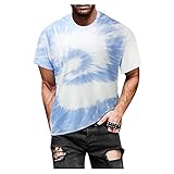 NMSLCNM Herren T-Shirt und Männer Tshirt Regular Rundhals Sommer T-Shirts Slim Fit Baumwolle-Anteil Cool Basic Männer T-Shirt Crew Neck Jungen Kurzarmshirt O-Neck Kurzarm Sleeve Top