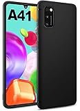 BENNALD Hülle für Samsung Galaxy A41 Hülle, Soft Schutzhülle Case Cover - Premium TPU Tasche Handyhülle für Samsung Galaxy A41 (Schwarz,Black)