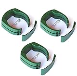 34 mm Zaun Pfosten Schelle Halter Clip für Gartenzaun Schweißdraht Gartengitter am Pfahl in grün RAL 6005