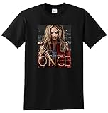 *New* Once Upon A TIME T Shirt Emma swan Season 2 3 4 5 SMALL MEDIUM Large or XL Black 3XL