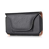Telefon Holster Fall. Gürtelholster Beutel-Kasten for Samsung Galaxy S10e / S9 / S8 / S7 / S6 edge / S6 / S5 / J5-2017 / J3 / A40 / A5, Ledergürteltasche Fall for iPhone 11 Pro / XS / X, 5.2' Phone H