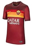 Nike Herren T-Shirt Roma M Nk BRT Stad JSY Ss Hm, Team Crimson/Dark Team Red/(University Gold) (Full Sponsor), XL, CD4248