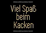 Viel Spaß beim Kacken: WC Gästebuch | Gold und schwarzes Badezimmer-Notizbuch | Urkomisches Badezimmer-Gästebuch, zum deiner Gäste zu unterhalten!