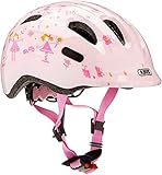 ABUS Smiley 2.0 Fahrradhelm, Rosa (Rose Princess), S