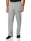 PUMA Logo Pants TR op SRL Medium Gray Heather L Lang