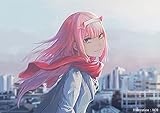 Anime Girls Darling In The Franxx Zero Two Darling In The Franxx Poster Druck 30,5 x 45,7 cm (mehrfarbig) PD-9205