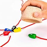 Holz Maus Fang Spiel Kinder Spielzeug, Holzmaus Spiel Kinder Mausefalle Spiel, Interaktives Kinderspielzeug Für Jungen Mädchen Kinder Kleinkind Über 3 J