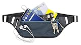 MyGadget Bauchtasche Sport - Jogging Hüfttasche Tasche [extra flach & schmal] Fitness für Herren und Damen - G