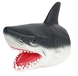 YXiang Dinosaurier, Schlangen, Haie, Simulationstierspielzeug, große Handpuppen, Kinderspielzeug (Hai)