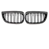 PPDM Racing Grills, Shiny Black M Styling Sport Niere Grill Für BMW 1 Serie E87 2004 2005 2006