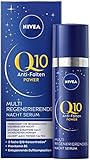 NIVEA Q10 Anti-Falten Power Multi Regenerierendes Nachtserum (30 ml), Anti-Falten Serum für die Nacht, Gesichtsserum mit Provitamin B5 und Q10