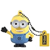 Tribe - USB Llave 32GB Dave - Flash Drive 2.0, Personaje Original Minions, Llave USB Compatible with Windows, Linux and M